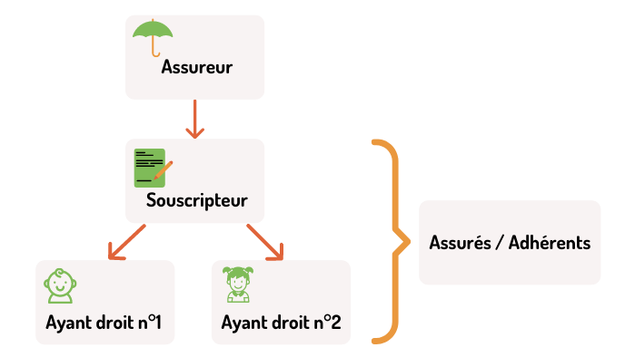 Schéma assureur et assurés