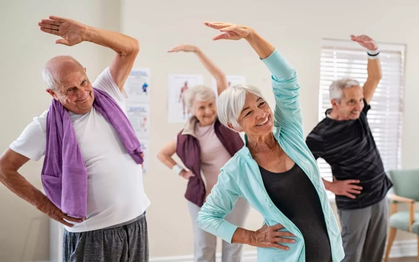 exercice gym douce senior