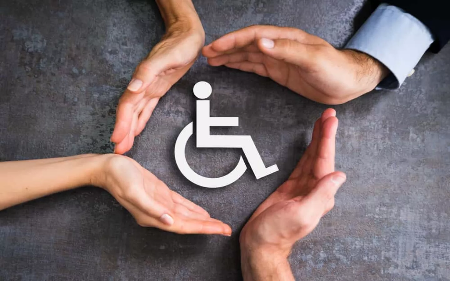 logo de personne handicapé