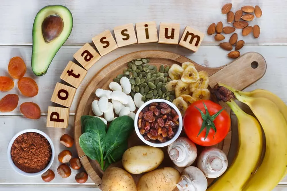 Aliments qui contiennent du potassium